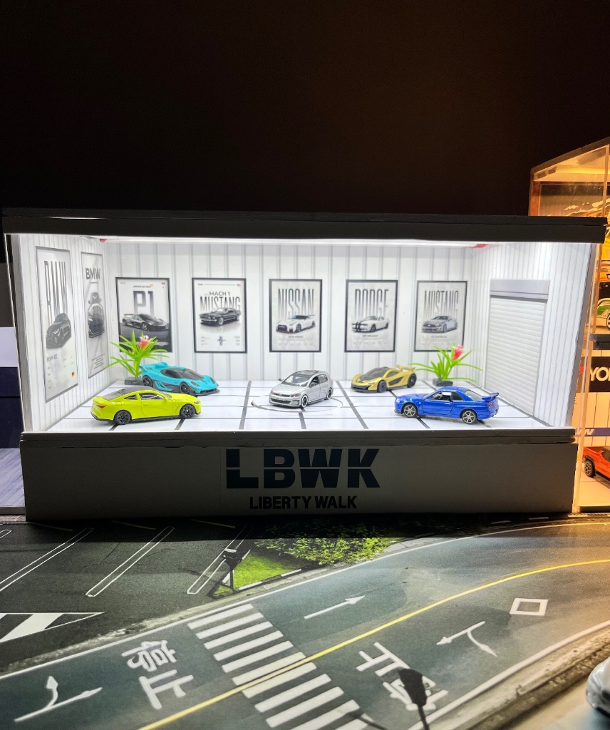 LBWK diorama (rotating bottom)