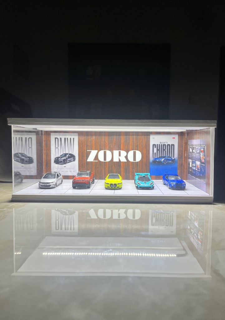 Wooden wall diorama